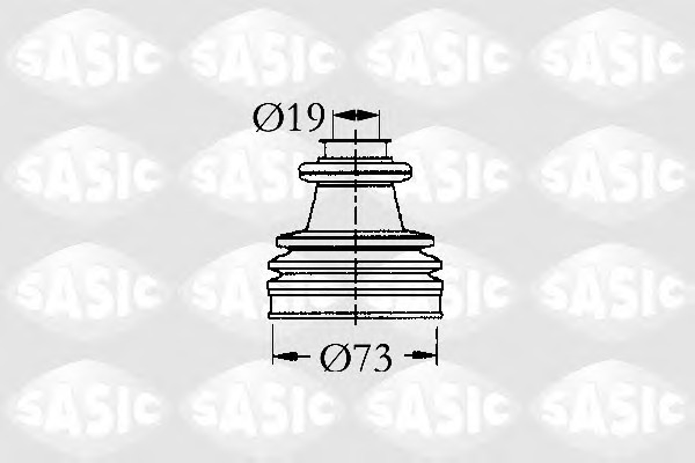 2933813 SASIC Пыльник ШРУСа