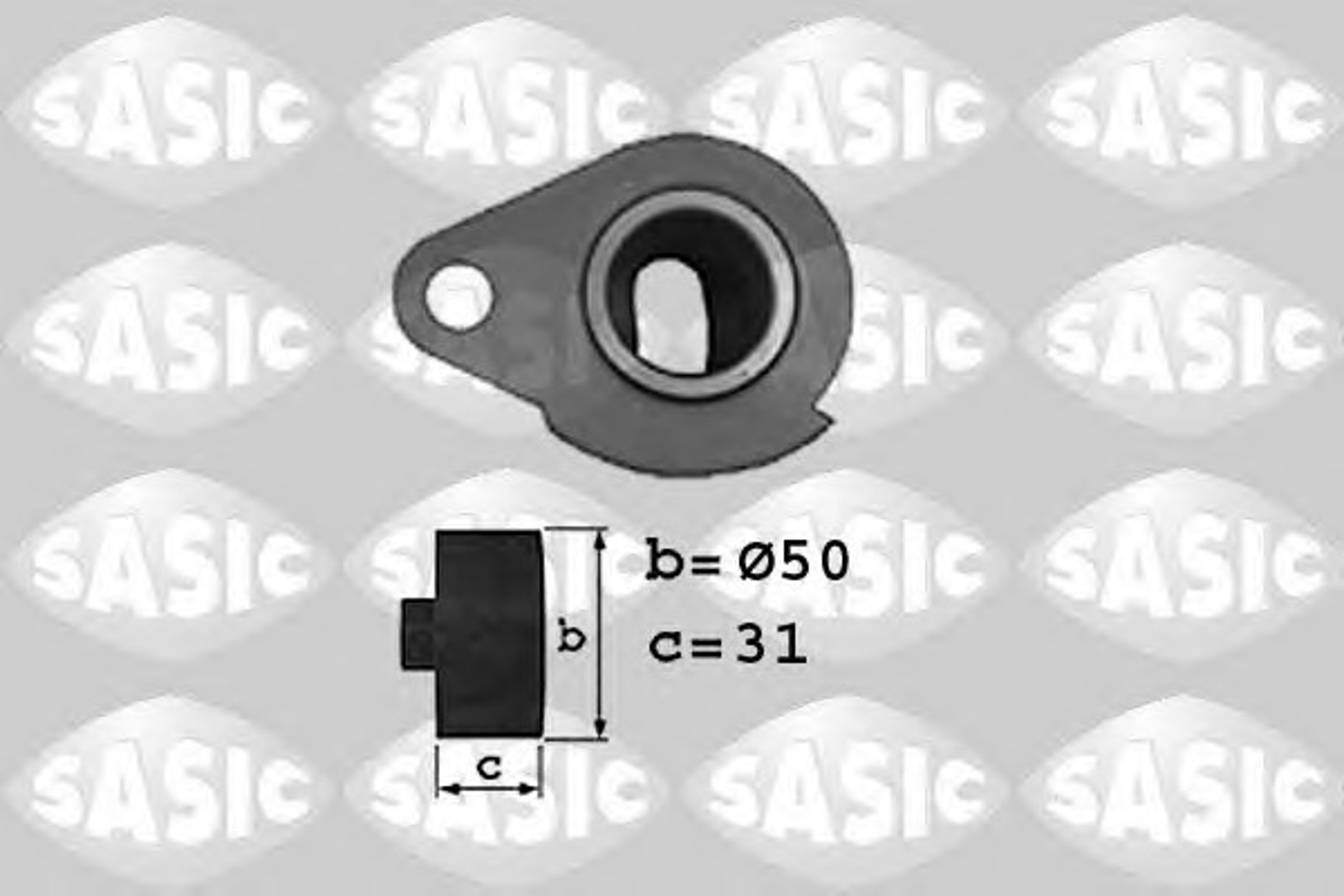 Натяжной ролик ремень грм SASIC 4000801