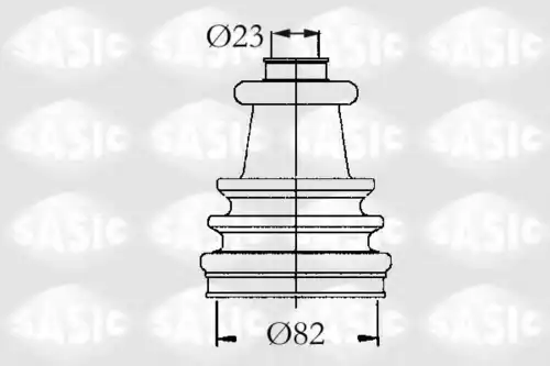 Пыльник шруса SASIC 4003420