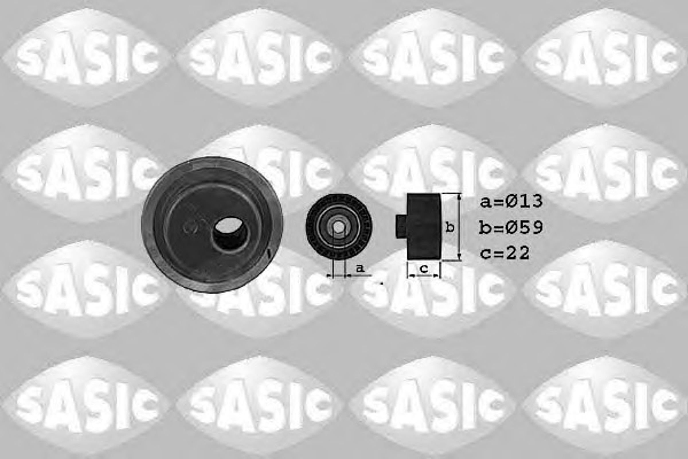Натяжной ролик ремень грм SASIC 8290540