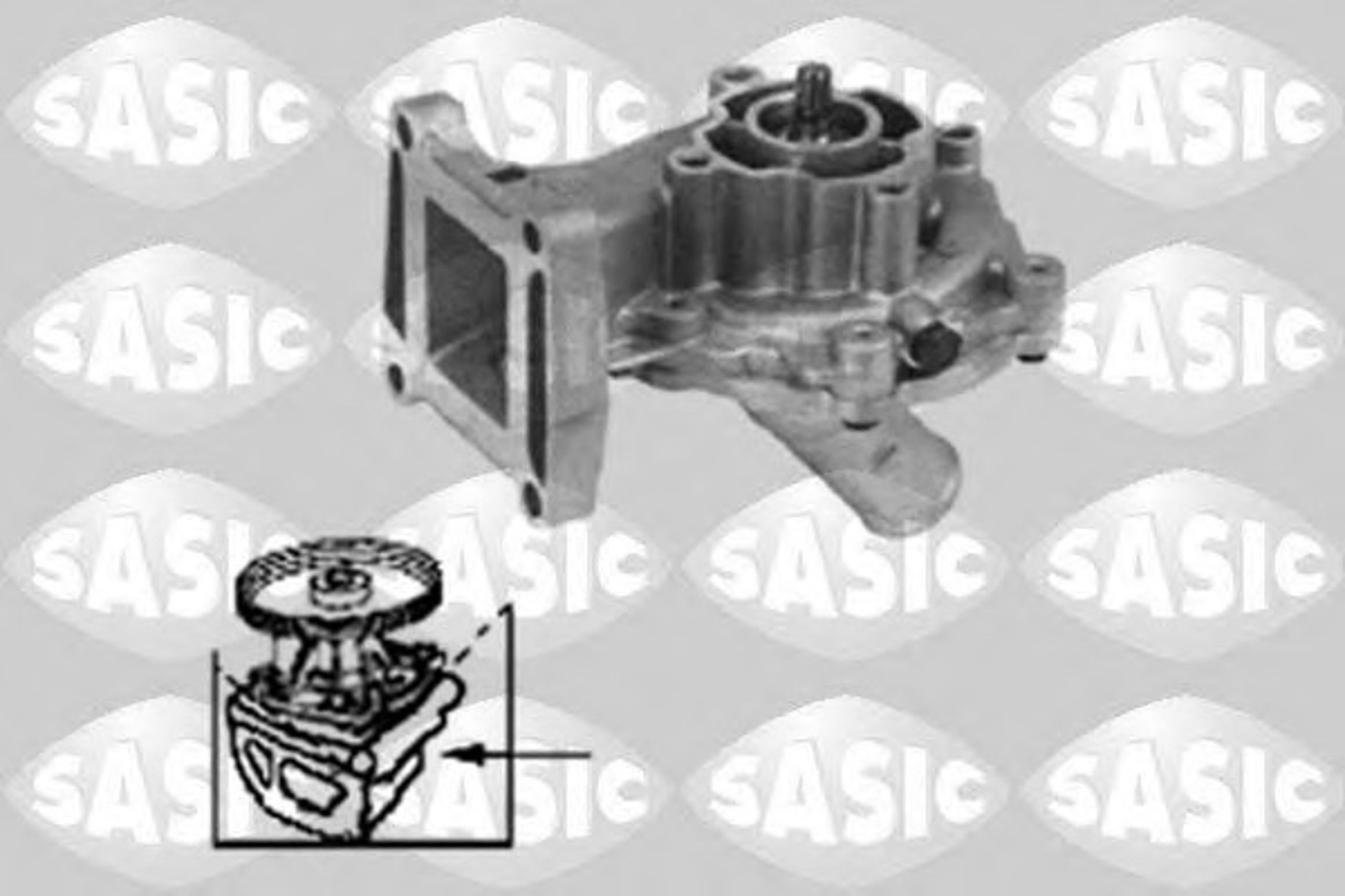 Насос водяной SASIC 9000836
