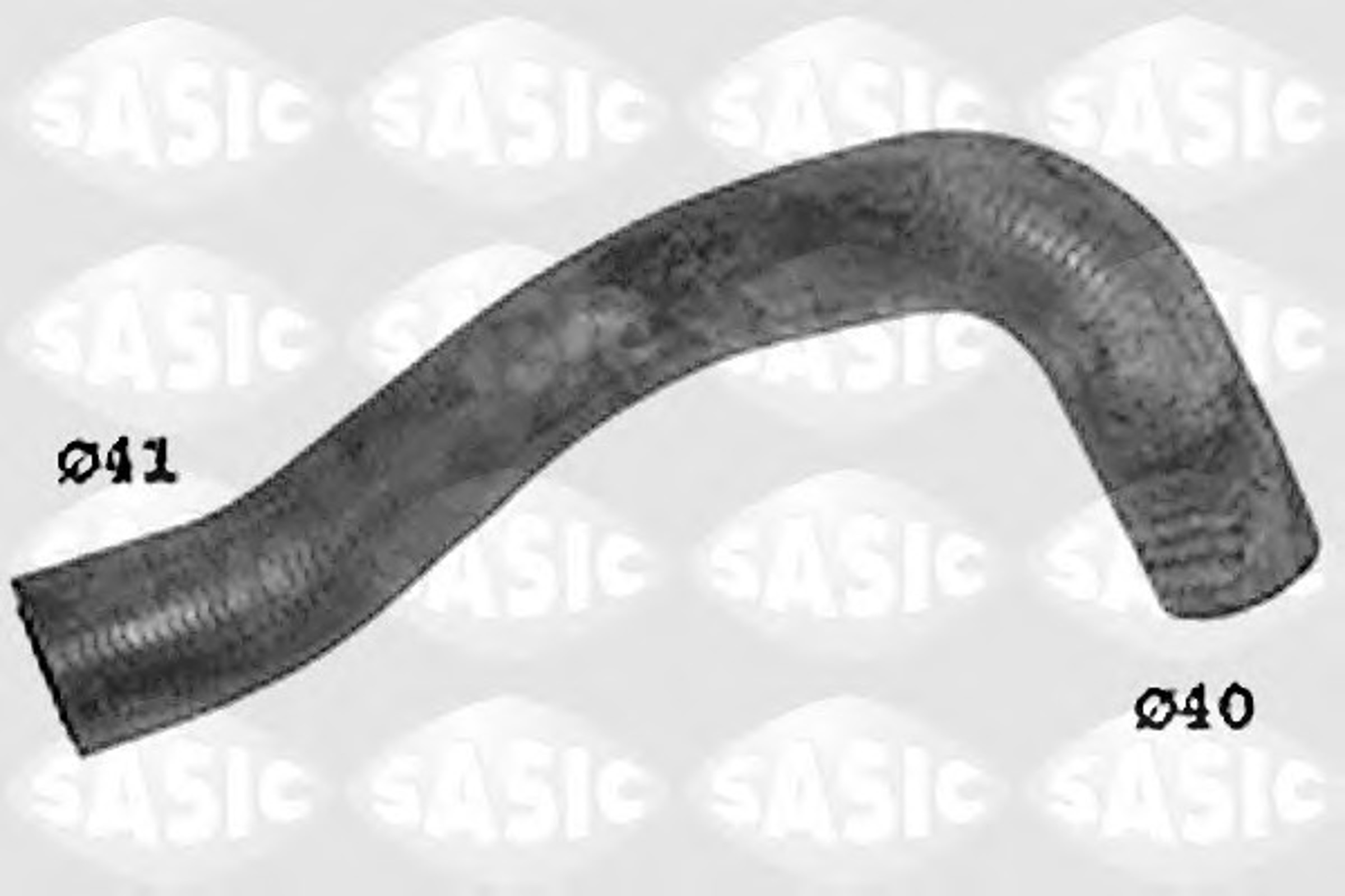 Патрубок радиатора SASIC SWH6699