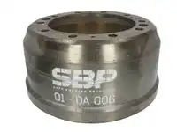 01-da006 тормозной барабан арт.db4243 страна ввоза - польша SBP 01DA006