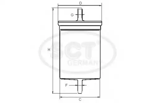 Топливный фильтр SCT GERMANY ST 321