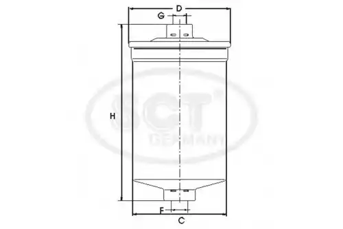 Топливный фильтр SCT GERMANY ST 330