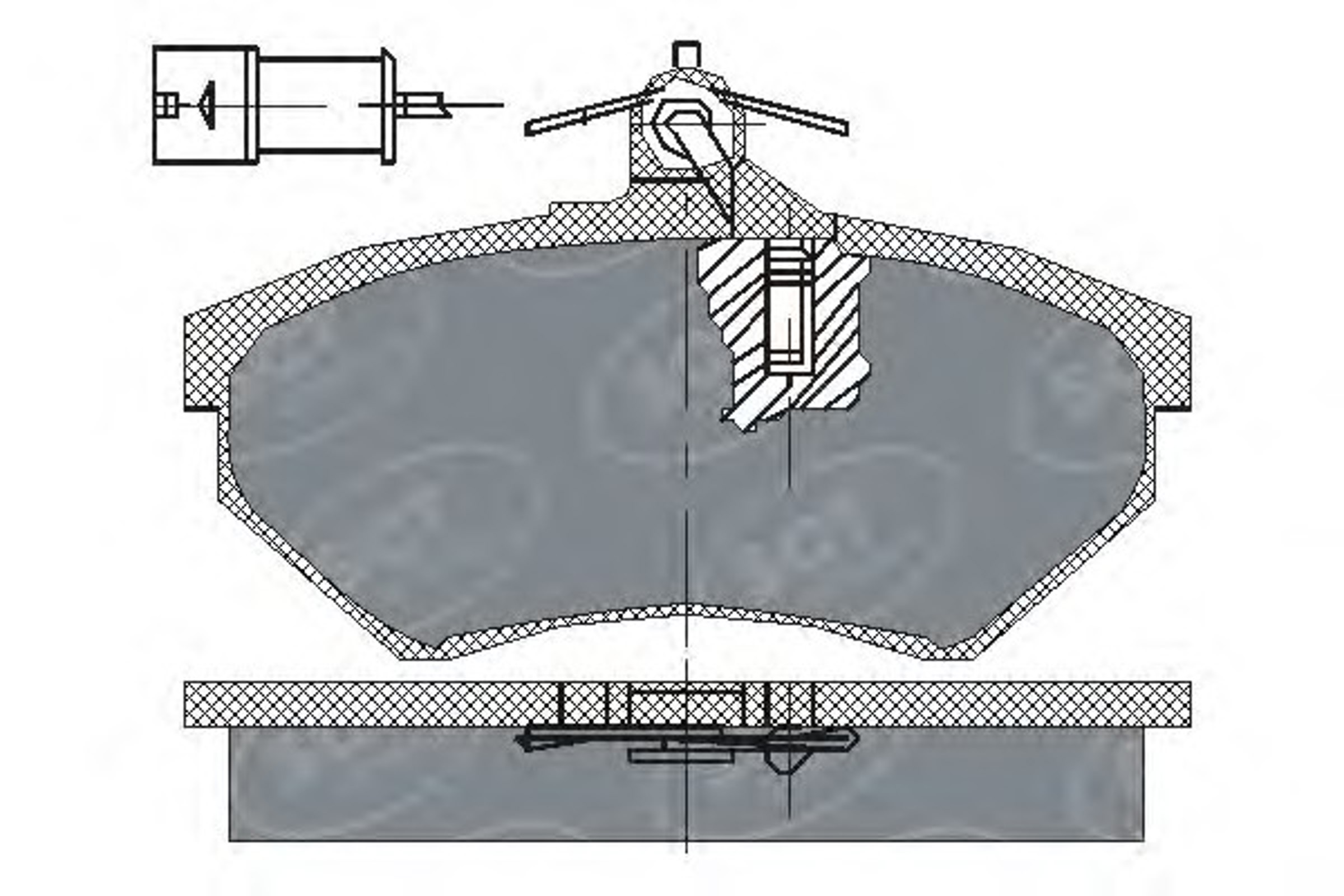 SP 111 SCT Germany Колодка тормозная дисковая комплект