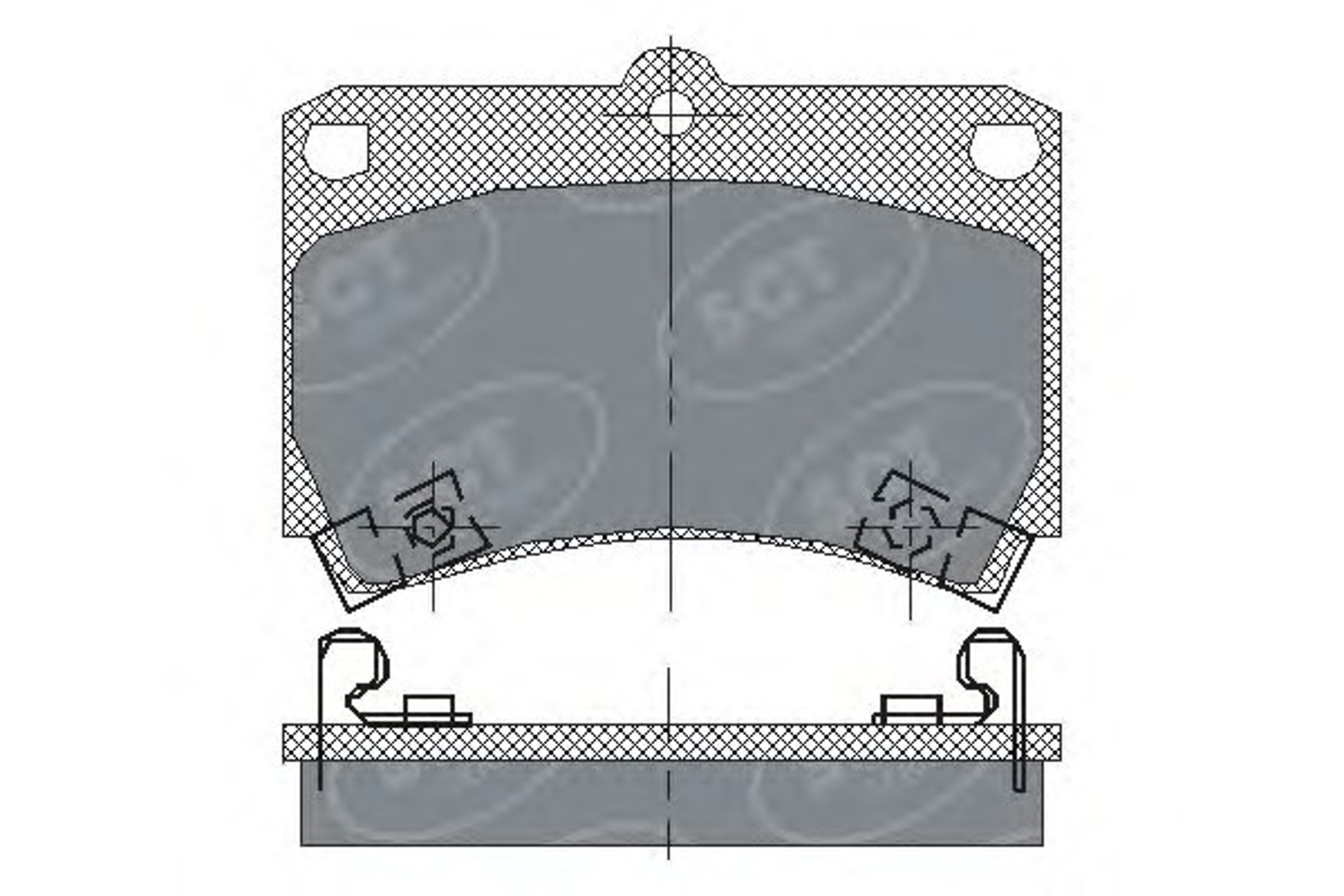 SP 131 SCT Germany Колодки тормозные дисковые