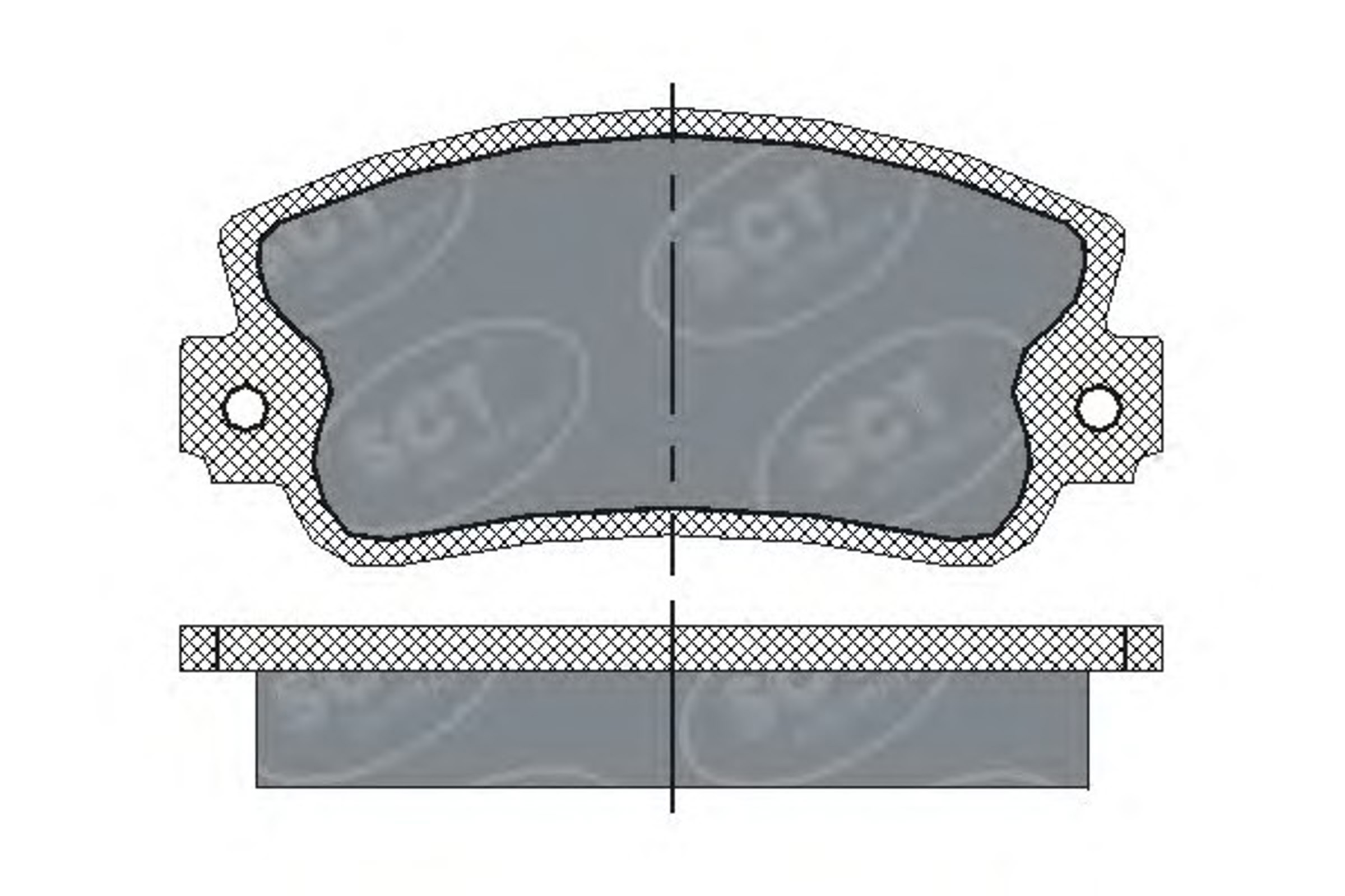 SP 143 SCT Germany Колодки тормозные дисковые комплект