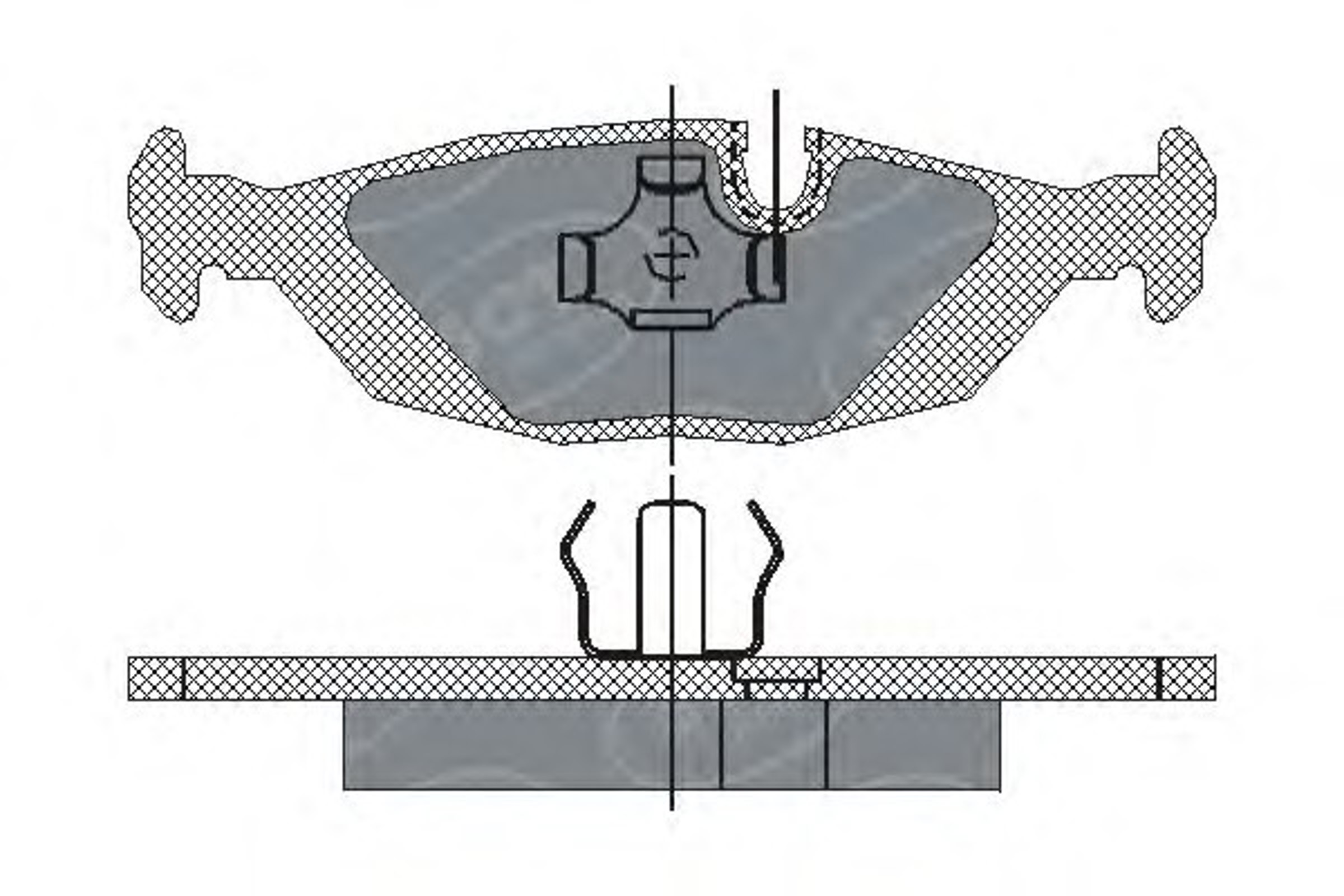 SP 146 SCT Germany Колодка тормозная дисковая комплект