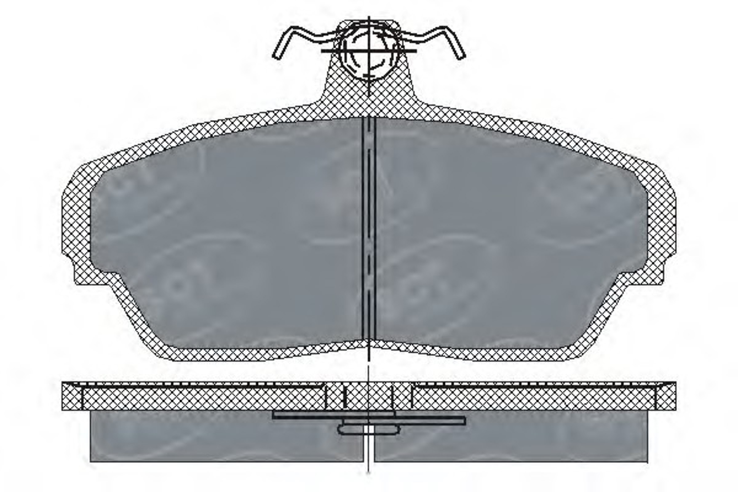 SP 187 SCT Germany Колодки тормозные дисковые