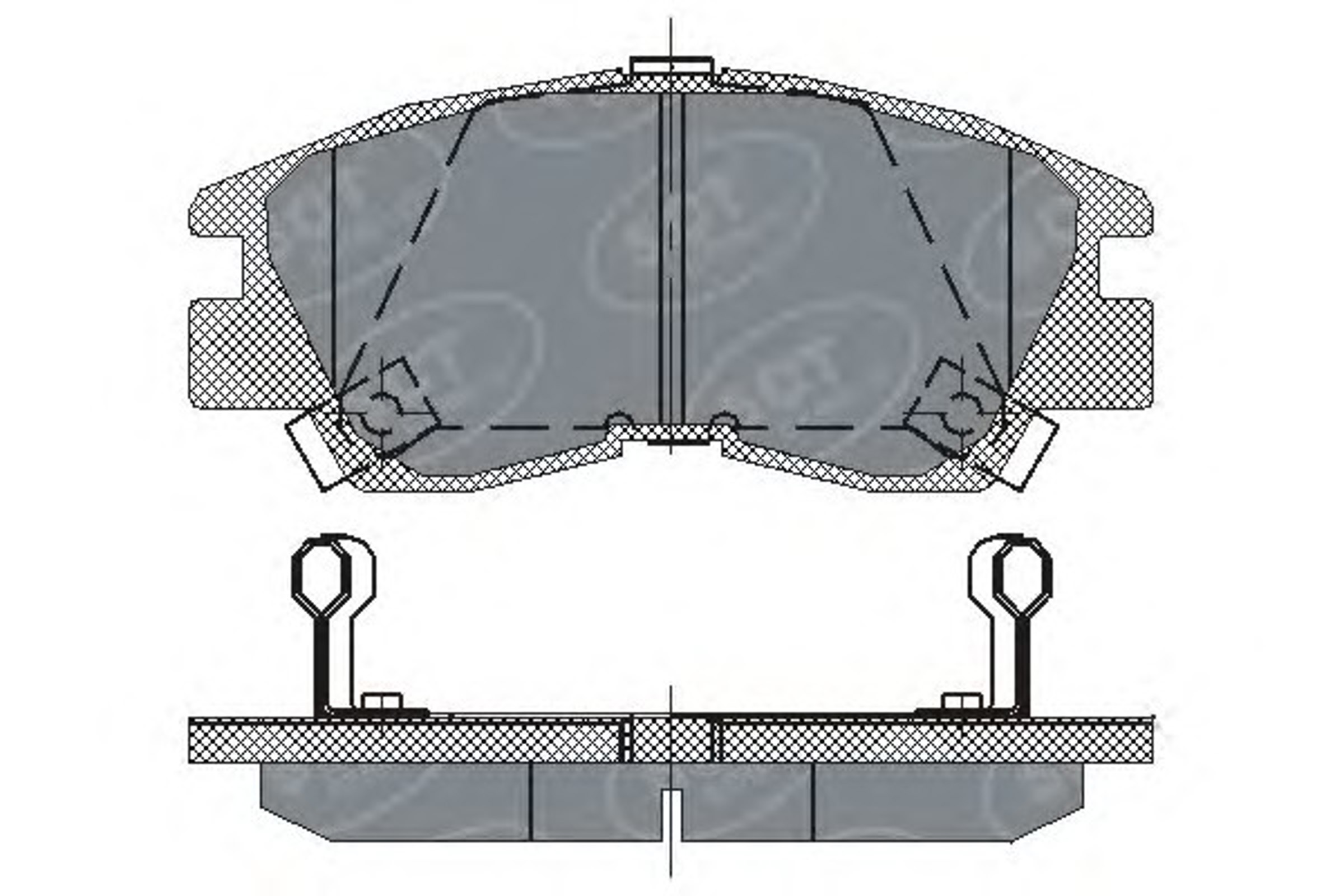 SP 222 SCT GERMANY Колодки тормозные дисковые