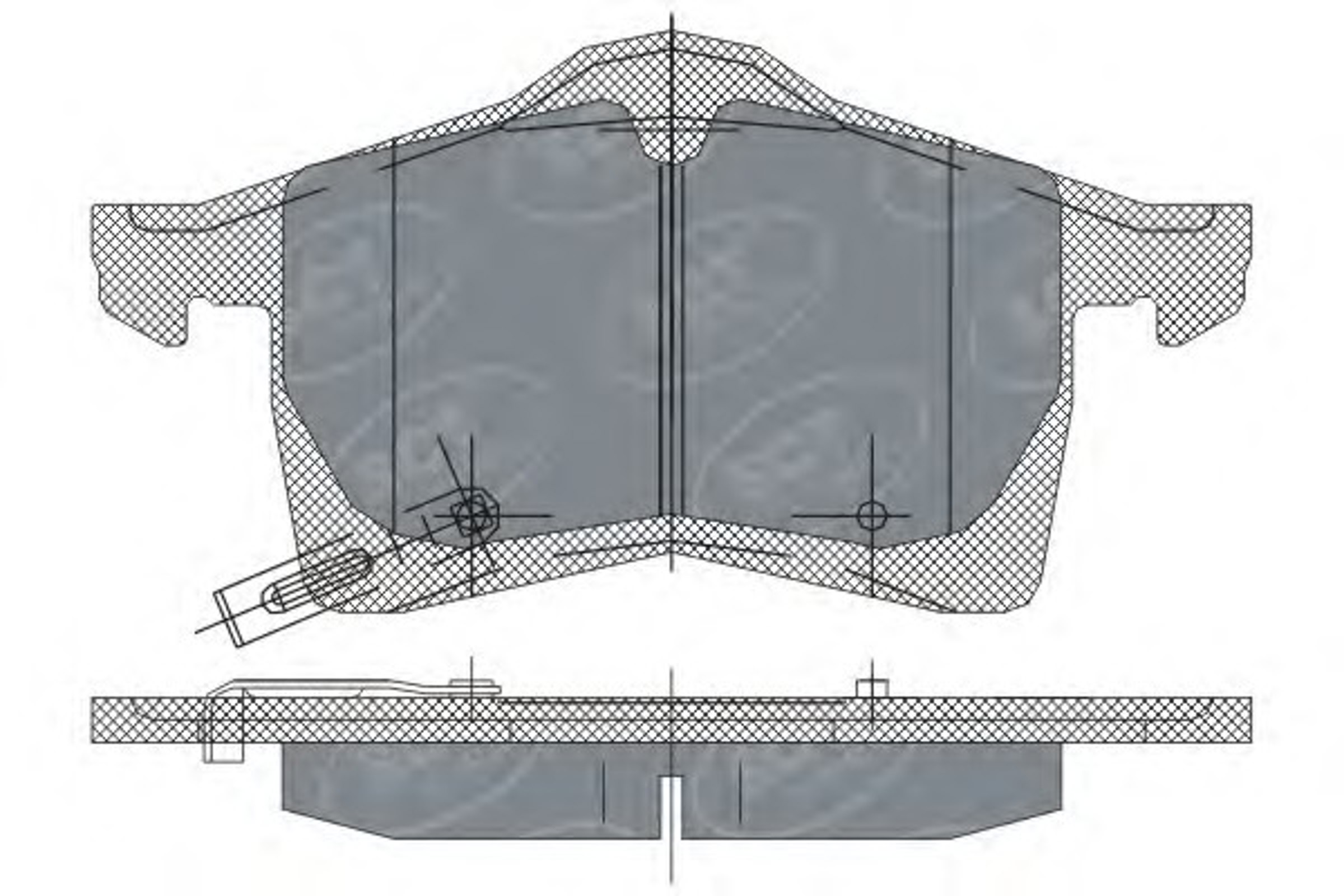 SP 243 SCT Germany Колодки тормозные дисковые