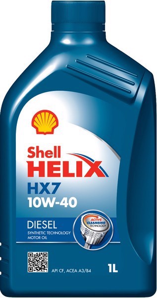 SHELL 10W40 HELIX DIESEL HX7/1 SHELL Масло моторное