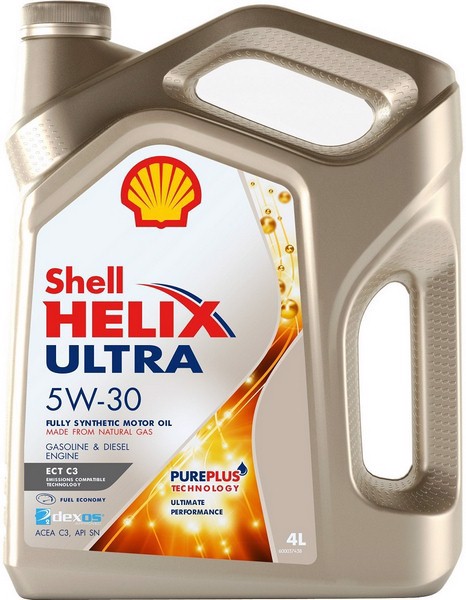 SHELL 5W30 HELIX ULTRA ECT C3/4 SHELL Масло моторное синтетическое