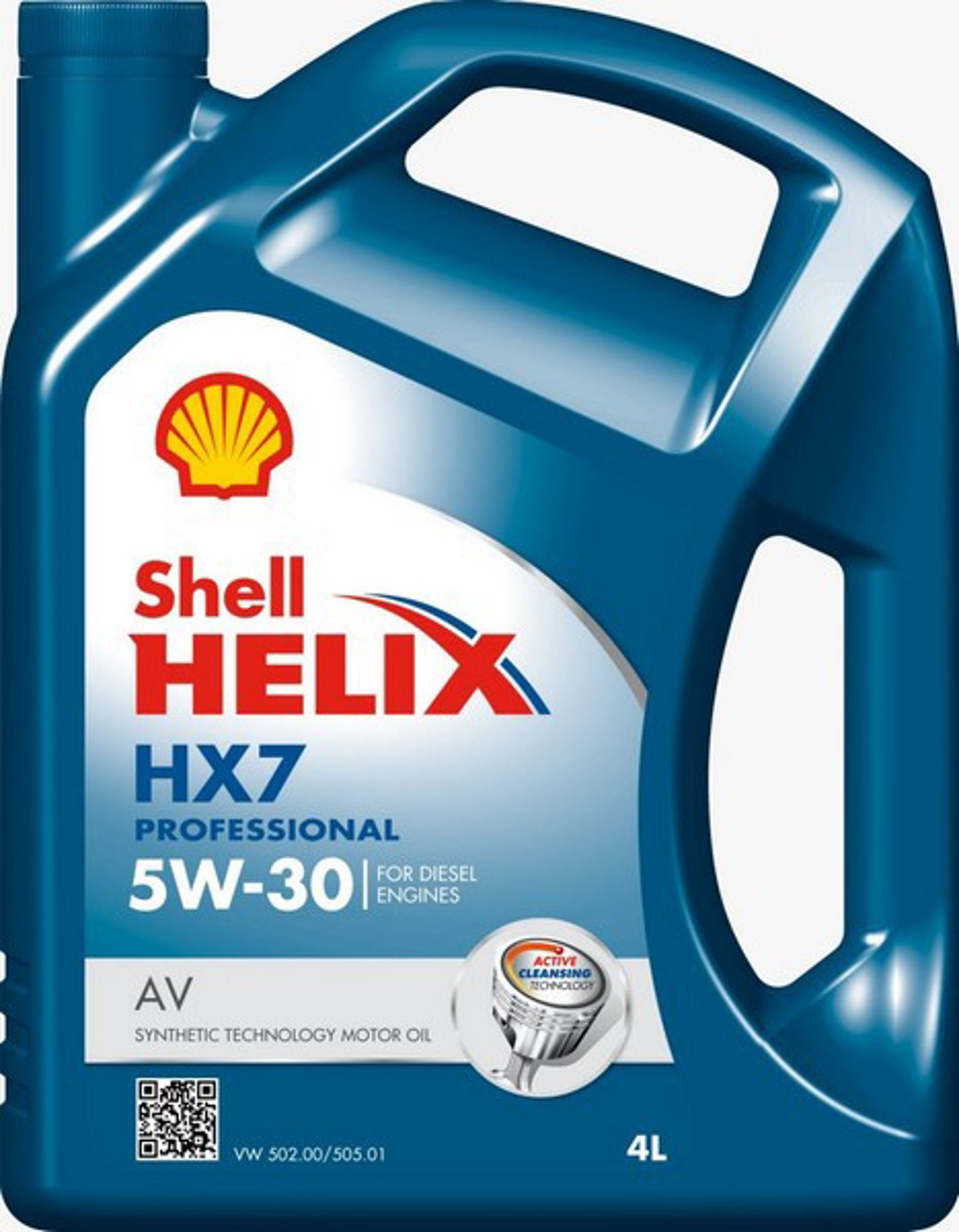 SHELL 5W30 HELIX HX7 PROFESSIONAL AV/4 SHELL Масло моторное полусинтетическое