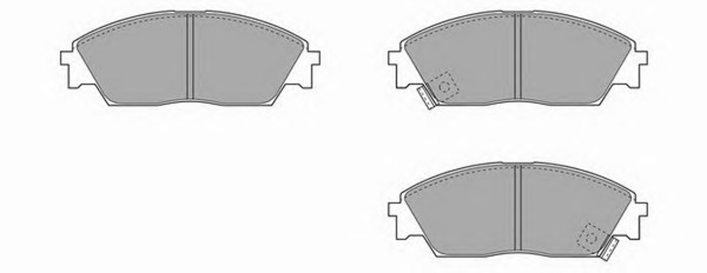 476.1 SIMER Колодки тормозные дисковые