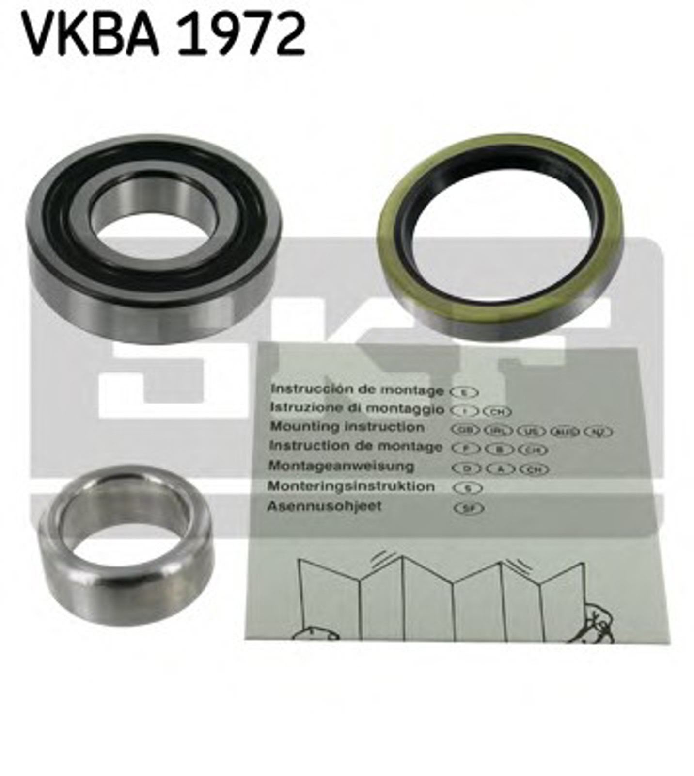 Подшипник ступичный SKF VKBA1972