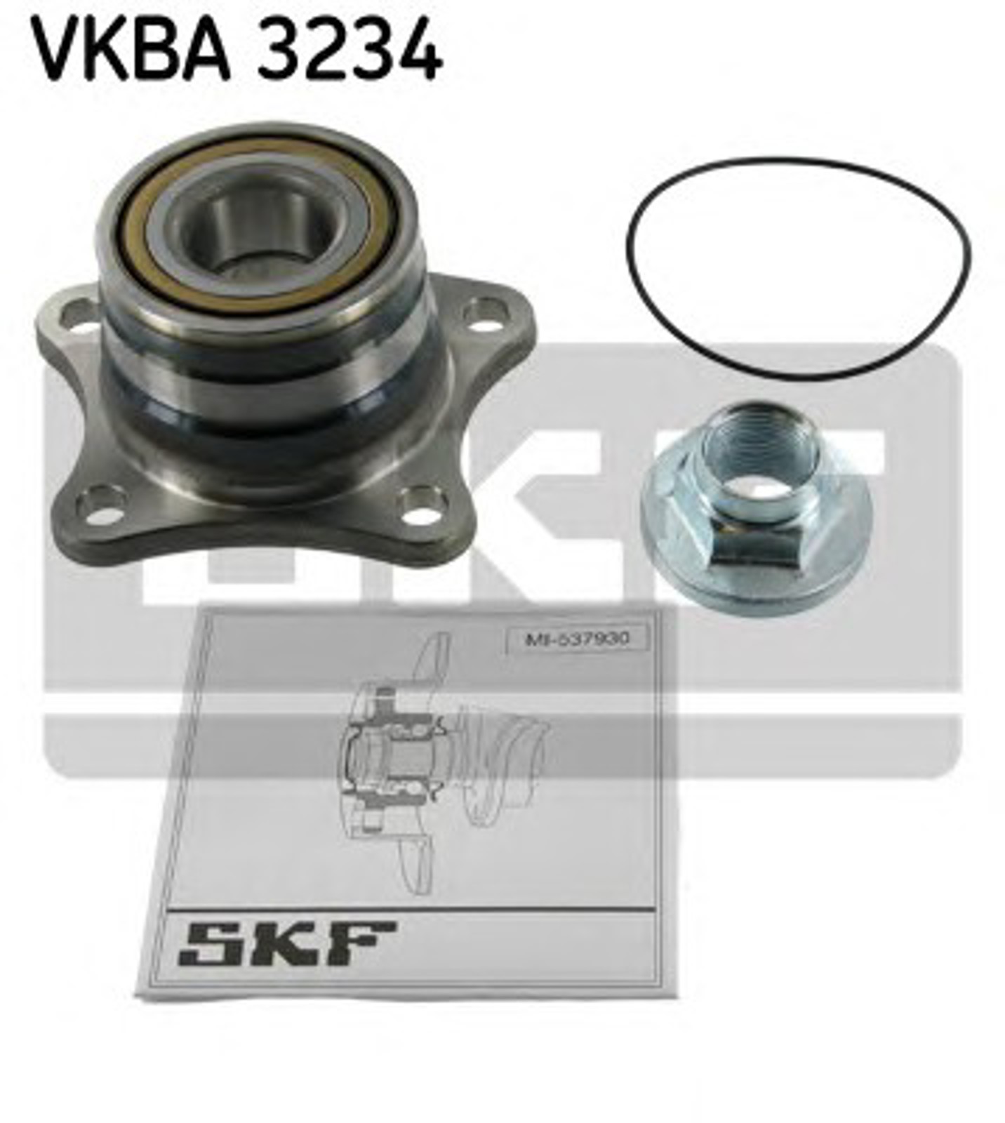 Ступица колеса SKF VKBA3234
