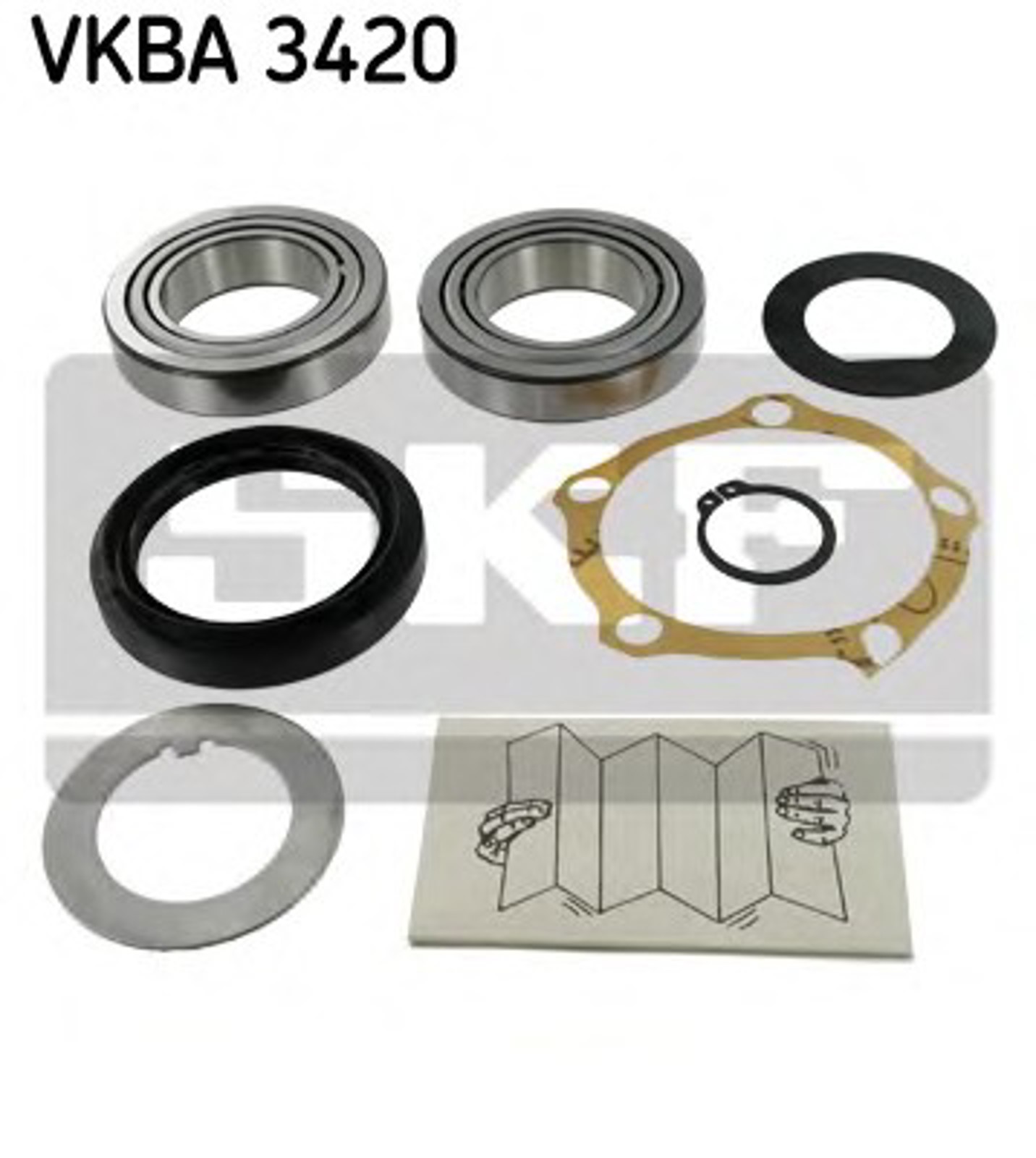 Подшипник ступичный SKF VKBA3420