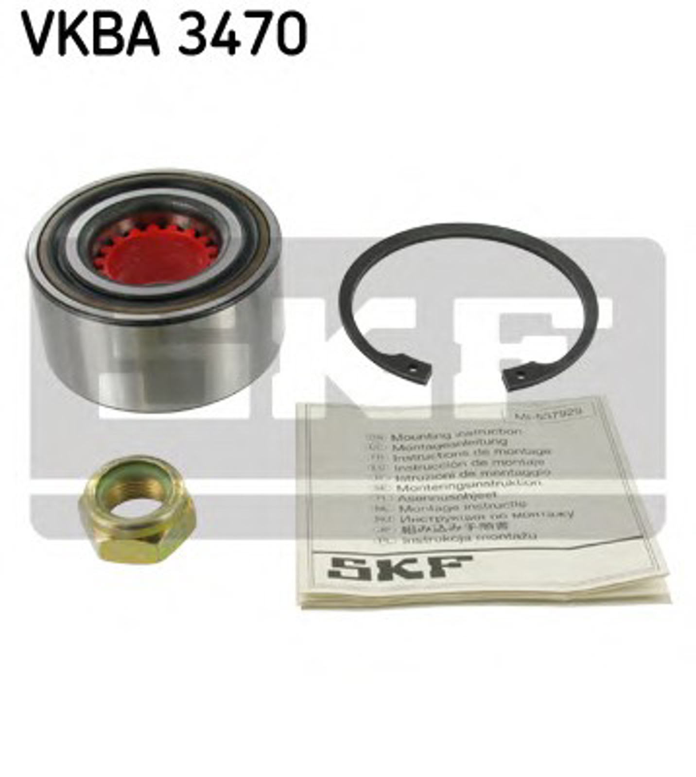 Подшипник ступичный SKF VKBA3470