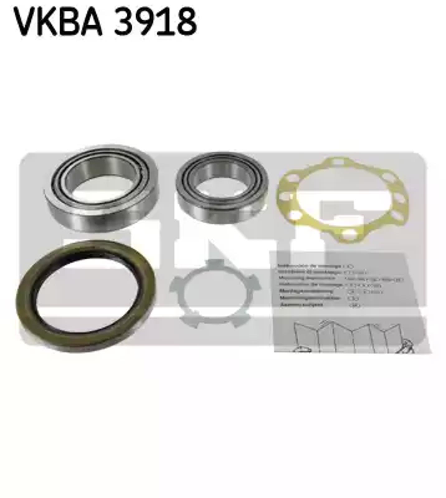 Подшипник ступичный SKF VKBA3918