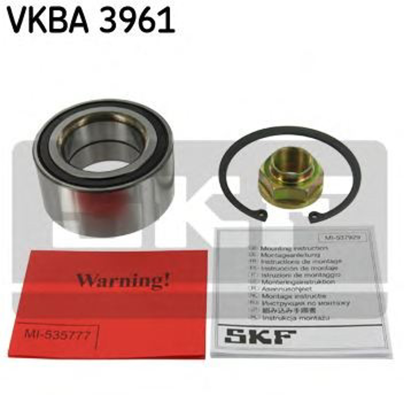Подшипник ступичный SKF VKBA3961