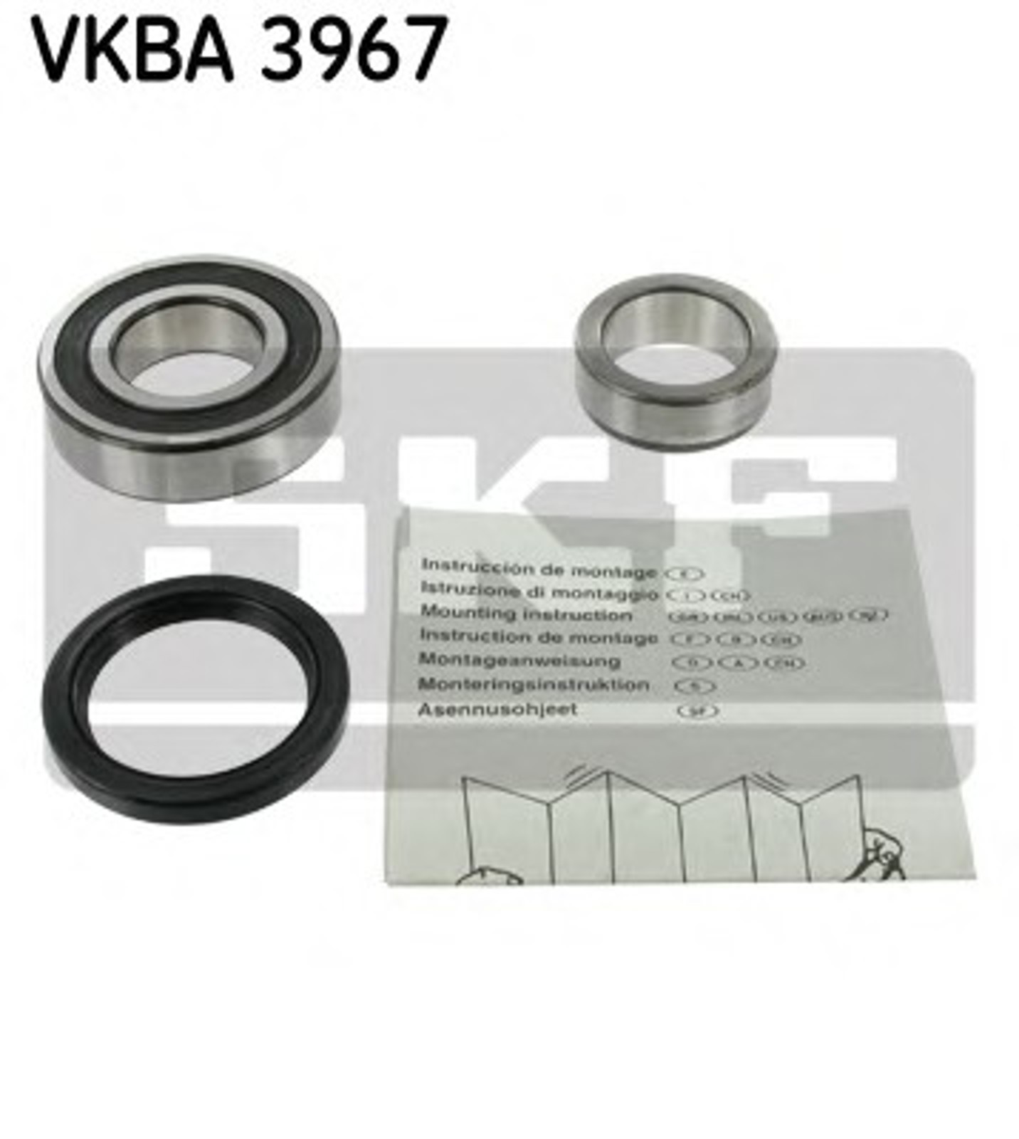 Подшипник ступичный SKF VKBA3967