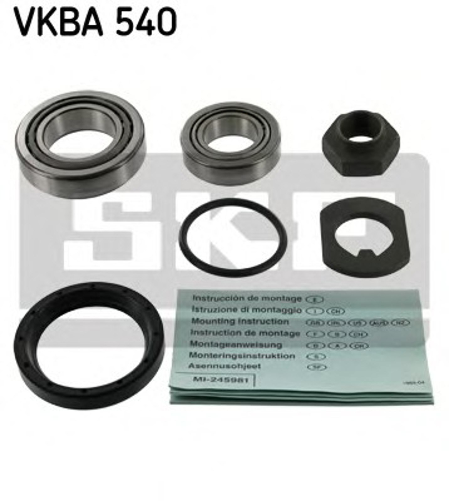 Подшипник ступичный SKF VKBA540