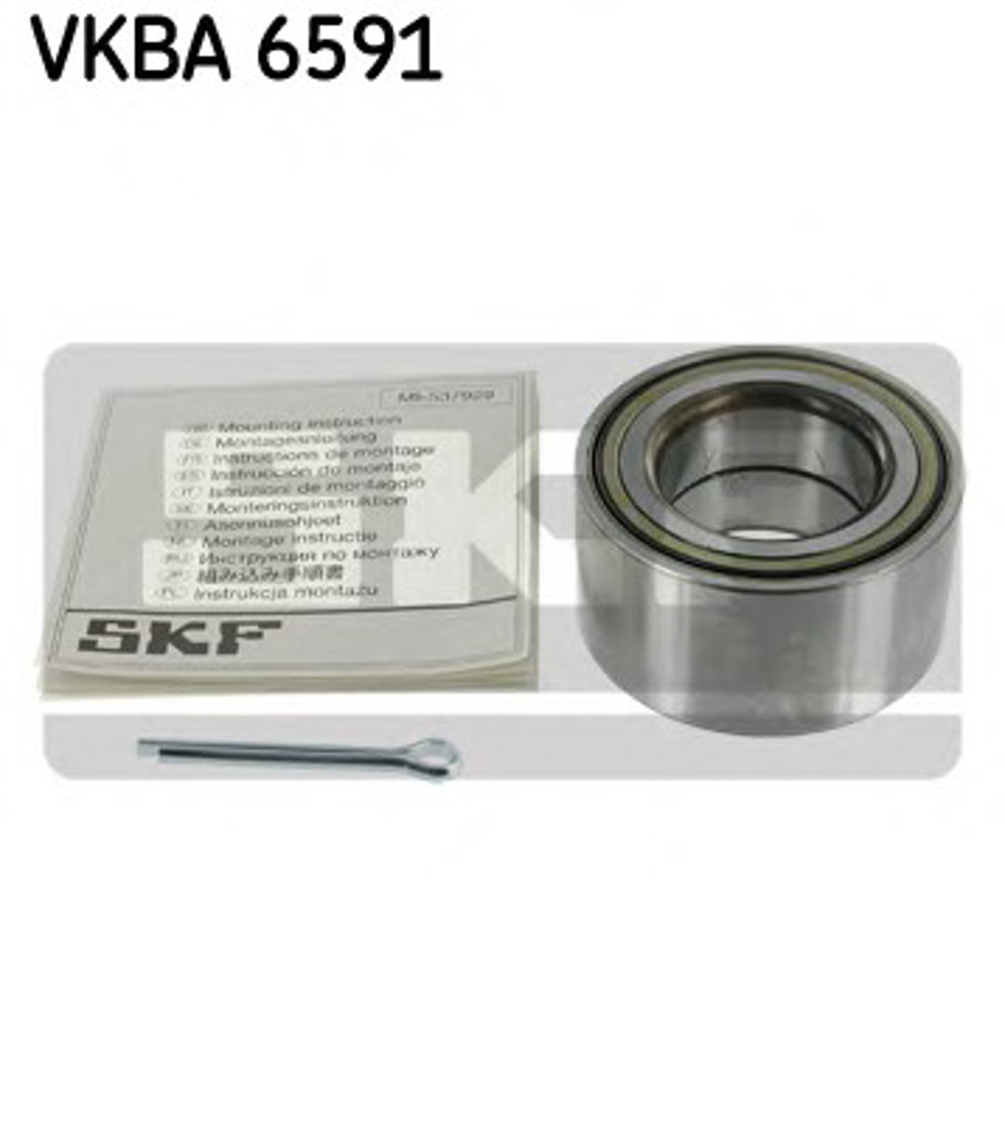 Подшипник ступичный SKF VKBA6591