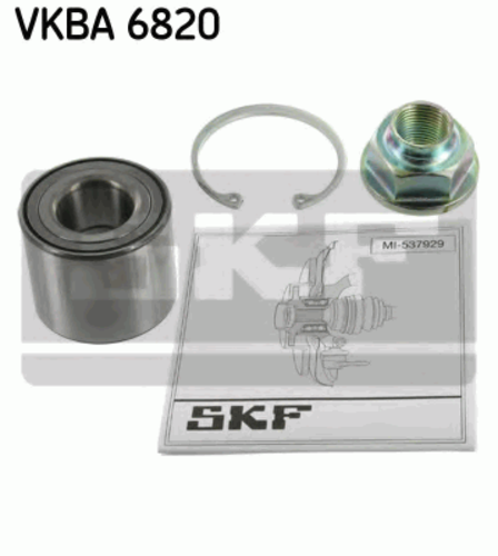 Ступичный подшипник (комплект) SKF VKBA6820