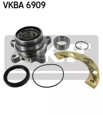 Комплект ступичного подшипника колеса SKF VKBA6909