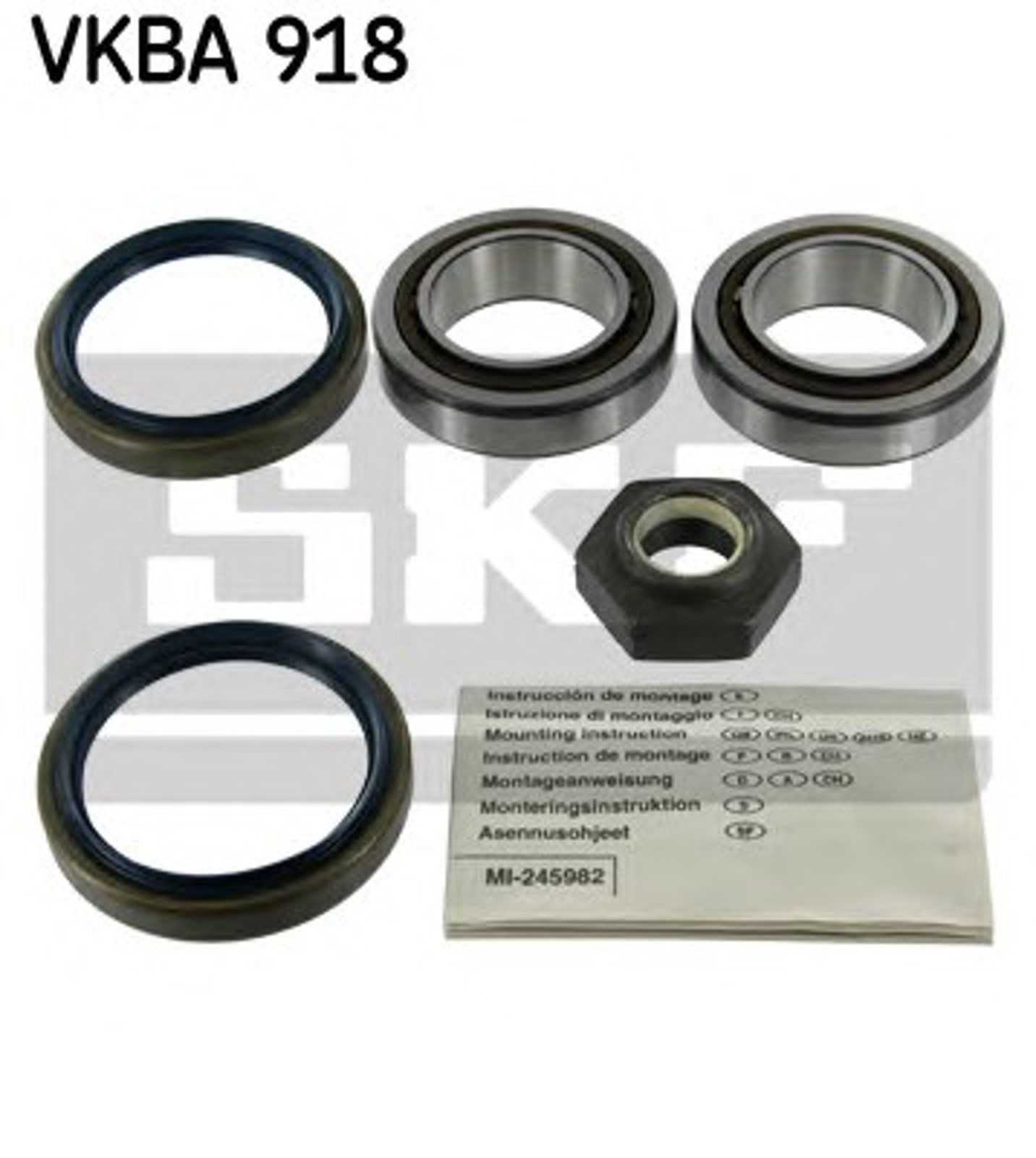 Подшипник ступичный SKF VKBA918