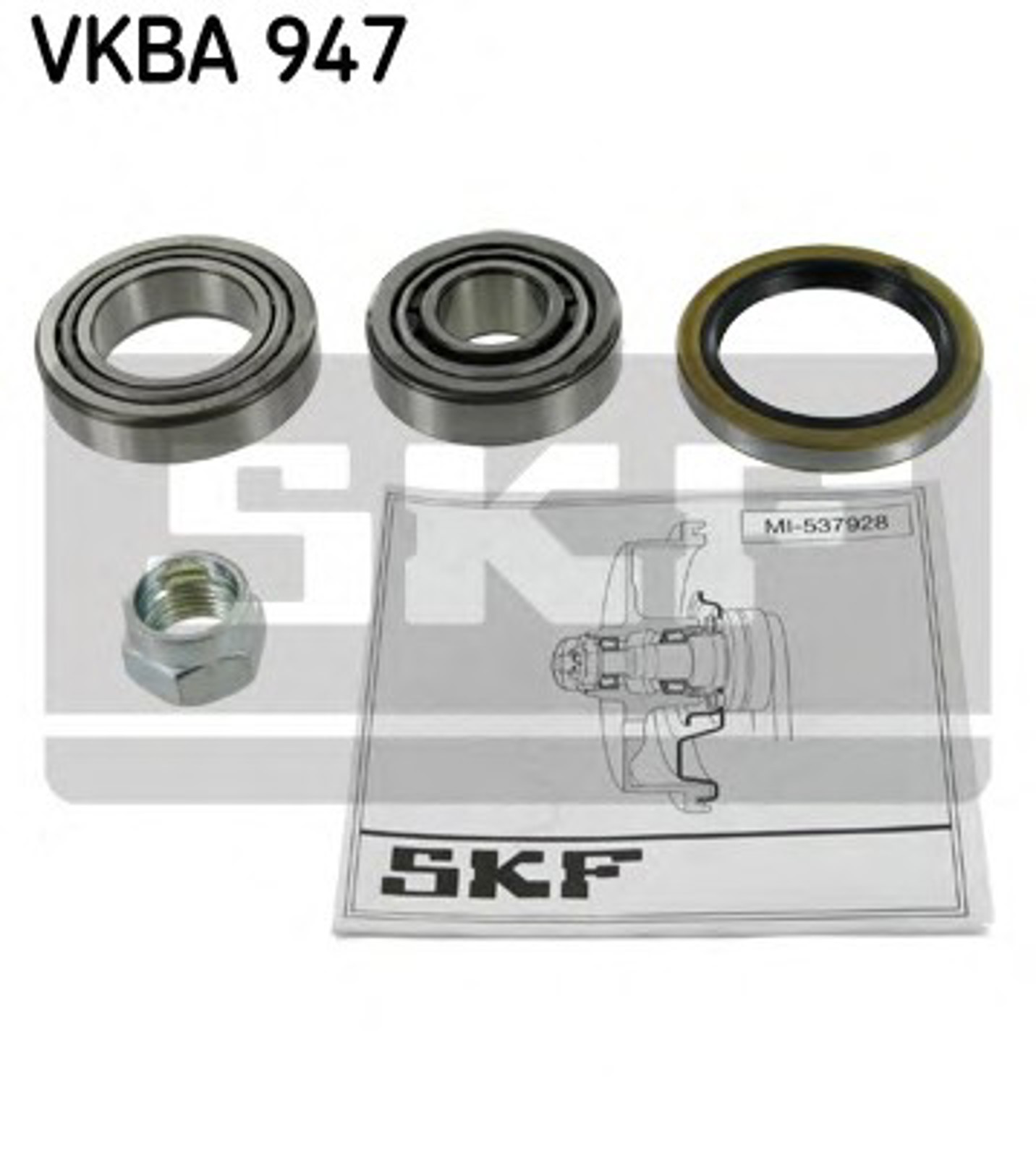 Подшипник ступичный SKF VKBA947