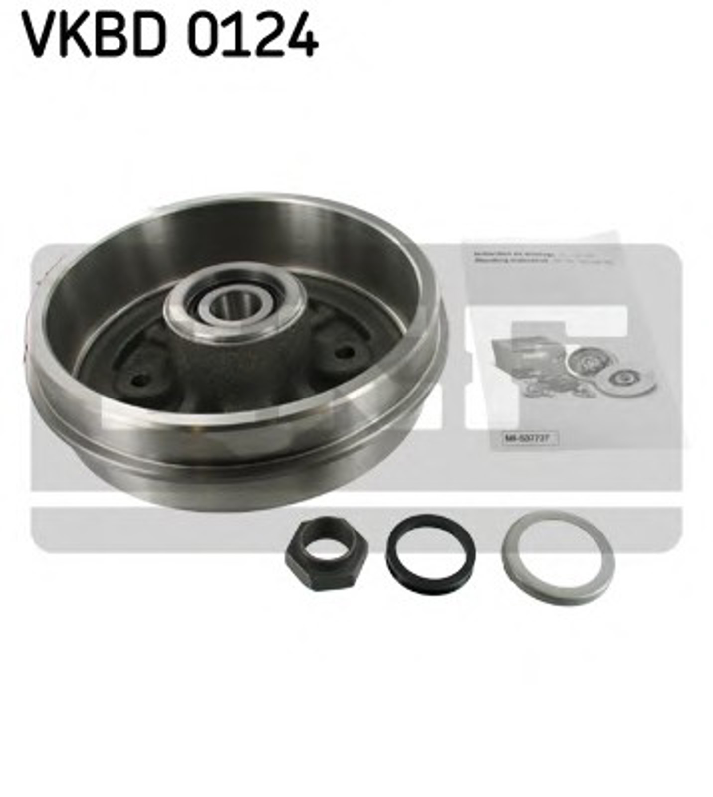 Тормозной барабан SKF VKBD0124