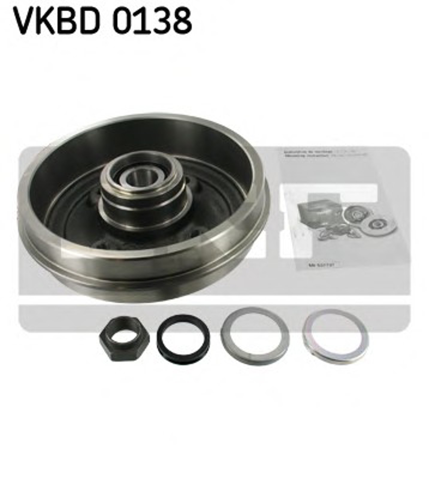 Тормозной барабан SKF VKBD0138