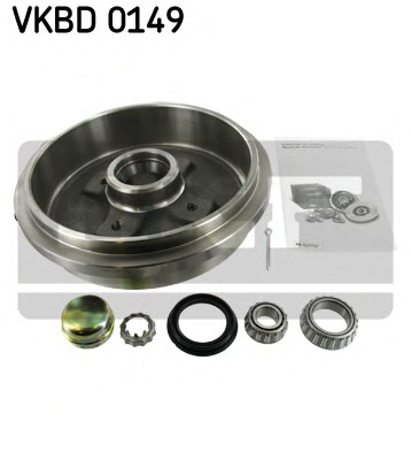 Тормозной барабан SKF VKBD0149