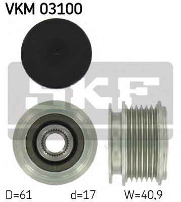 VKM03100 SKF Шкив генератора