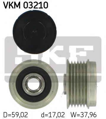 Механизм свободного хода генератора SKF VKM03210