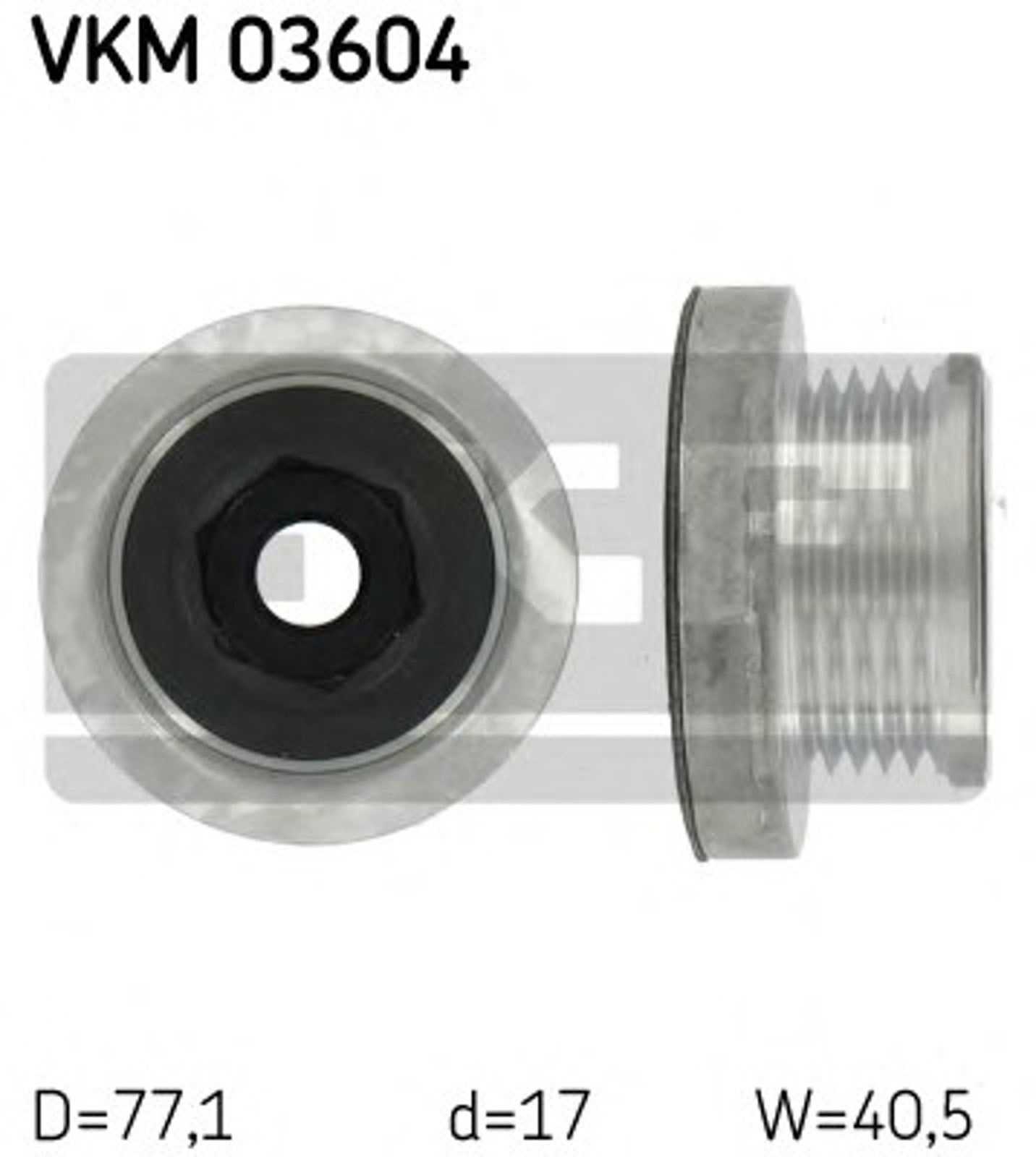 Шкив генератора SKF VKM03604