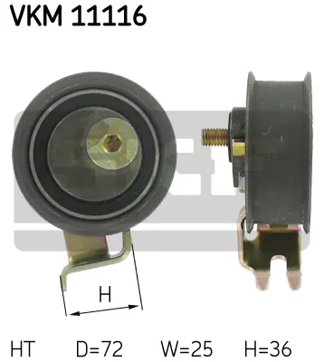 VKM11116 SKF Ролик натяжной ремня ГРМ