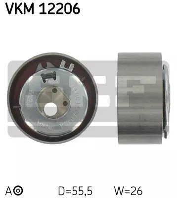 VKM12206 SKF Ролик натяжной ремня ГРМ