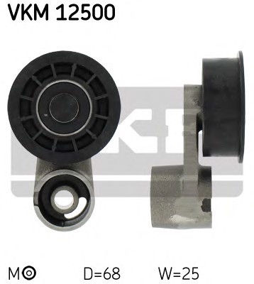 Натяжной ролик ременьа грм SKF VKM12500