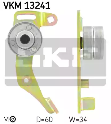 Натяжной ролик ременьа грм SKF VKM13241
