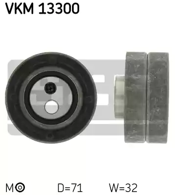 Натяжной ролик ременьа грм SKF VKM13300