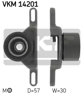 VKM14201 SKF Ролик натяжной ремня ГРМ