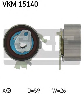 Натяжной ролик ременьа грм SKF VKM15140