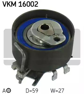 VKM16002 SKF Ролик натяжной ремня ГРМ