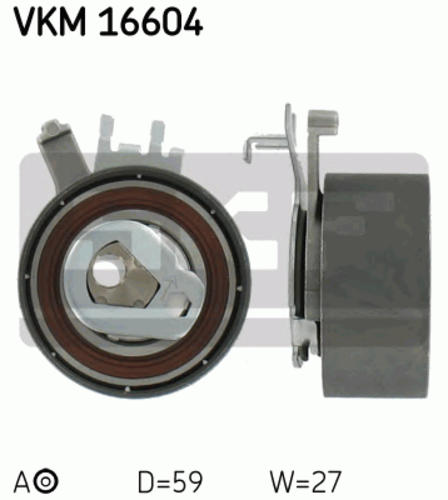 VKM16604 SKF Ролик натяжной ремня ГРМ