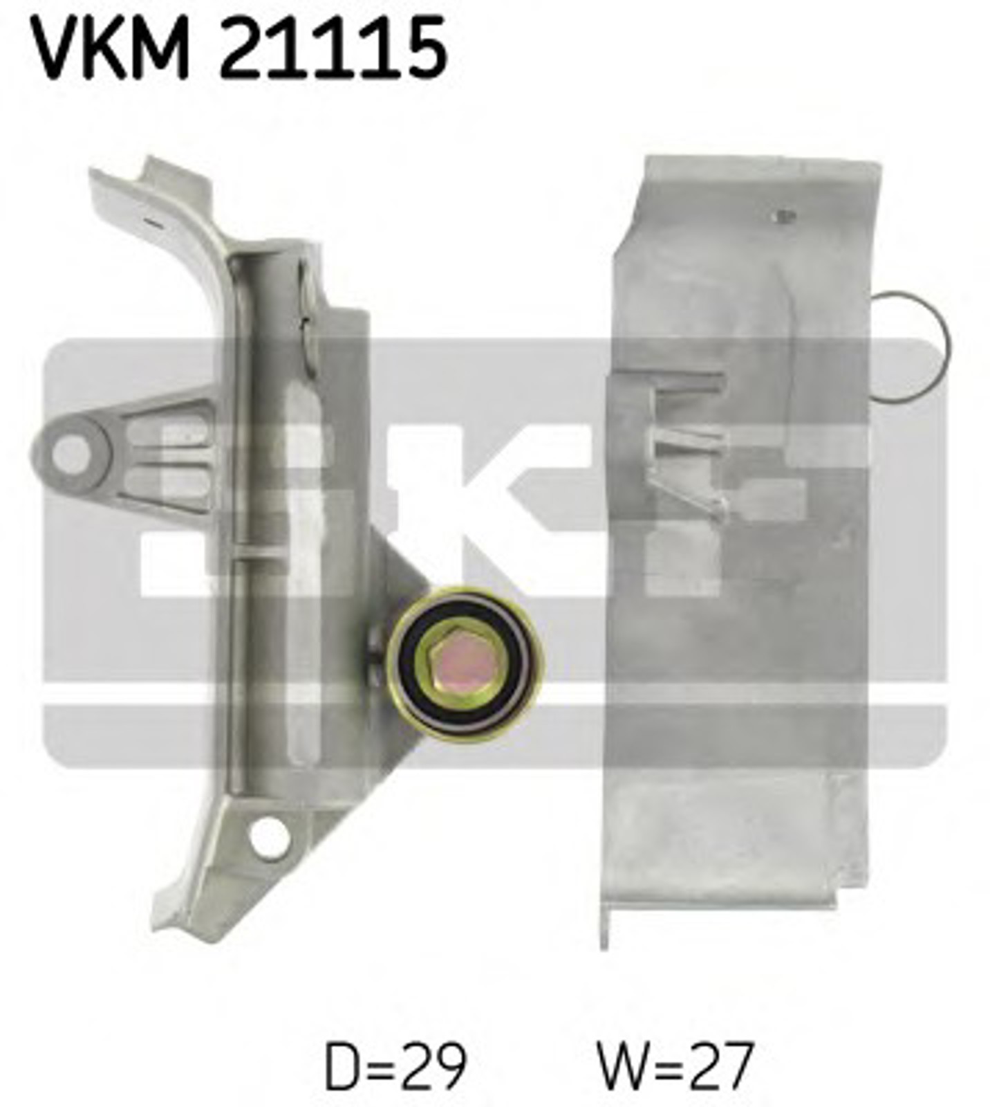 Натяжитель ремня грм SKF VKM21115