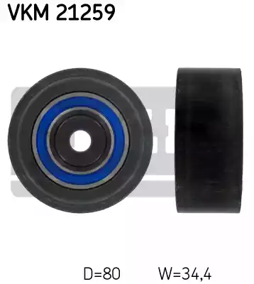 Промежуточный ролик ремня грм SKF VKM21259